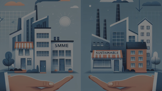 Etude de cas. Deux PME côté à cote. L'une avec et l'autre sans pratiques durables.