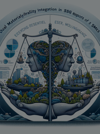 Intégration de la Double Matérialité dans les Rapports ESG des PME