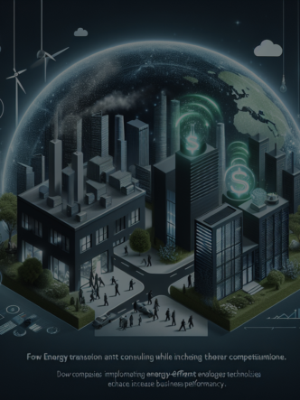 Transition Énergétique : Comment les PME Peuvent Réduire Leur Consommation Tout en Augmentant Leur Compétitivité